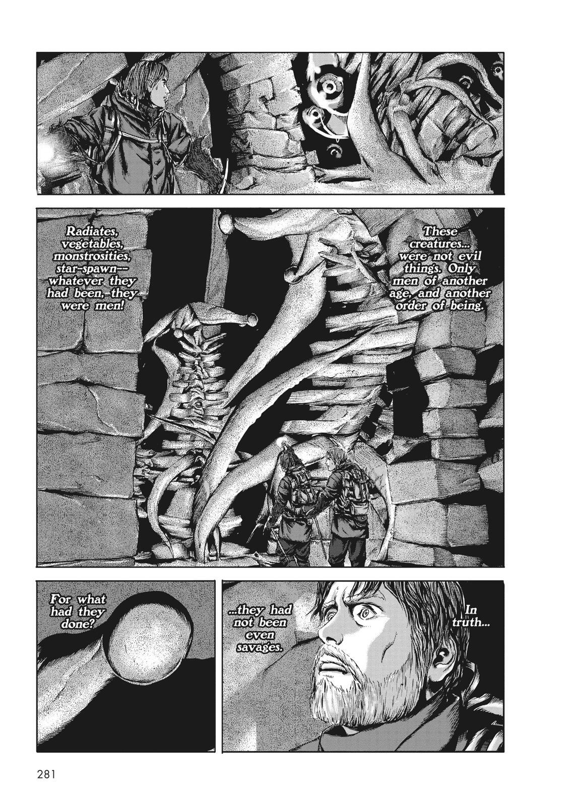 Read H.P. Lovecraft's At the Mountains of Madness Manga Online