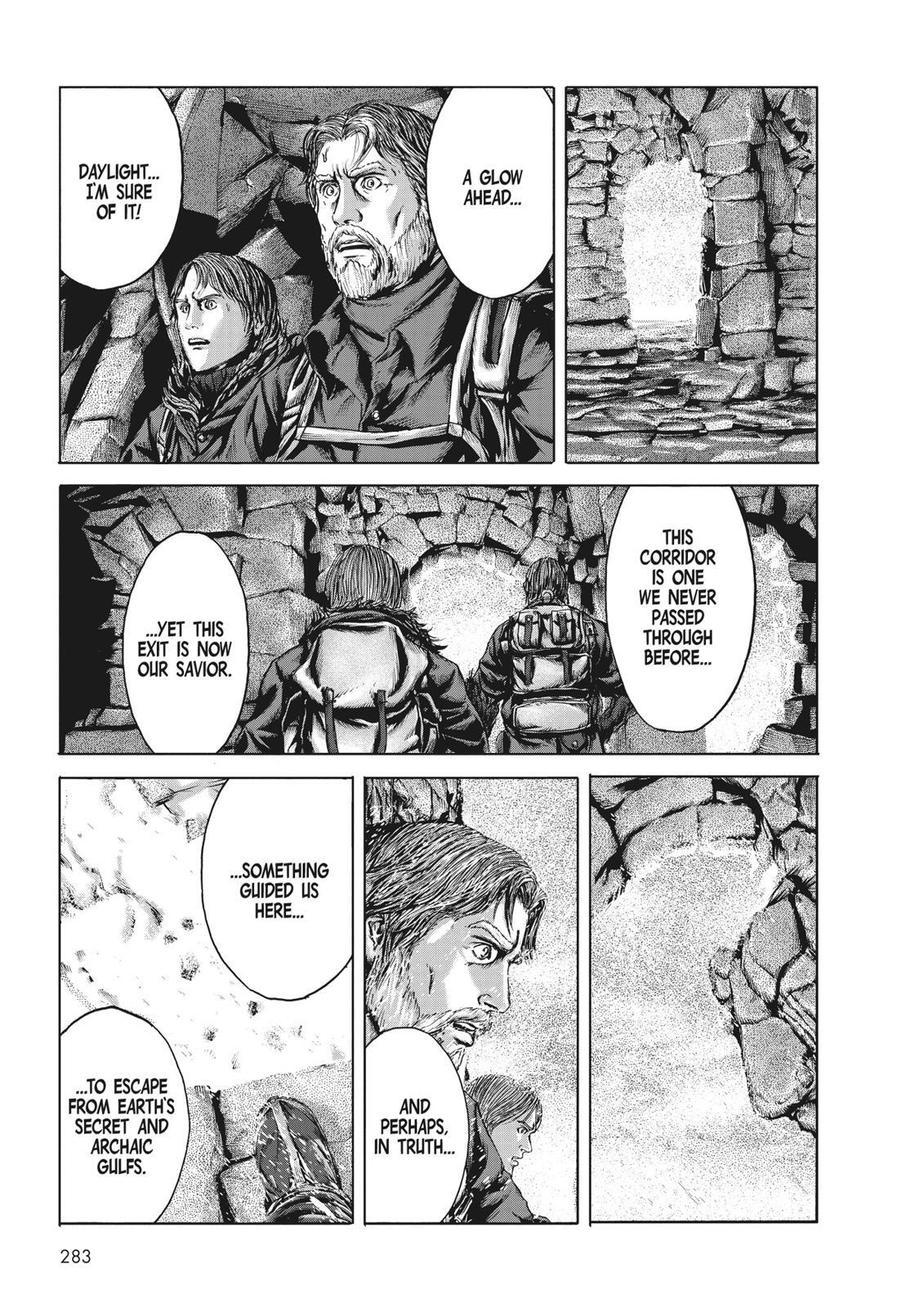 Read H.P. Lovecraft's At the Mountains of Madness Manga Online