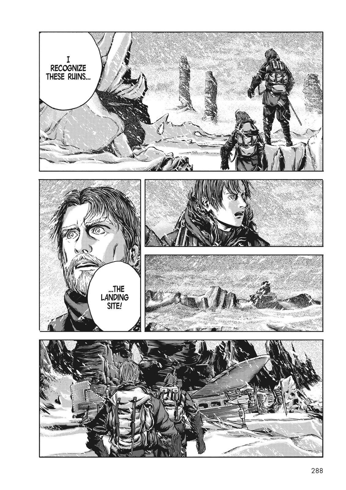 Read H.P. Lovecraft's At the Mountains of Madness Manga Online