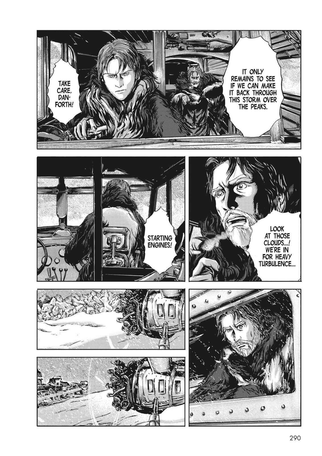 Read H.P. Lovecraft's At the Mountains of Madness Manga Online