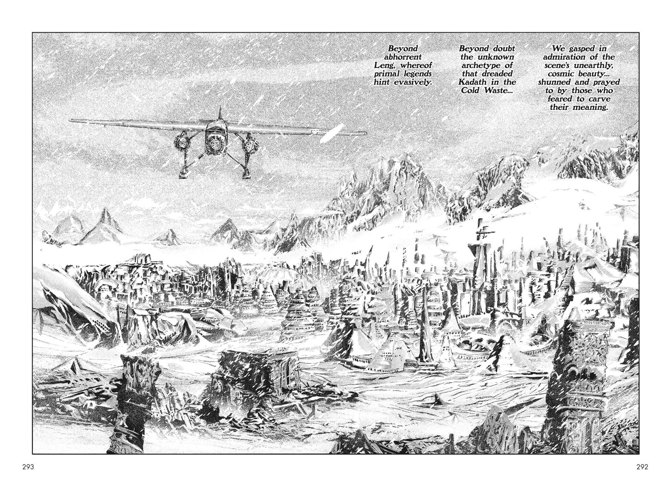 Read H.P. Lovecraft's At the Mountains of Madness Manga Online