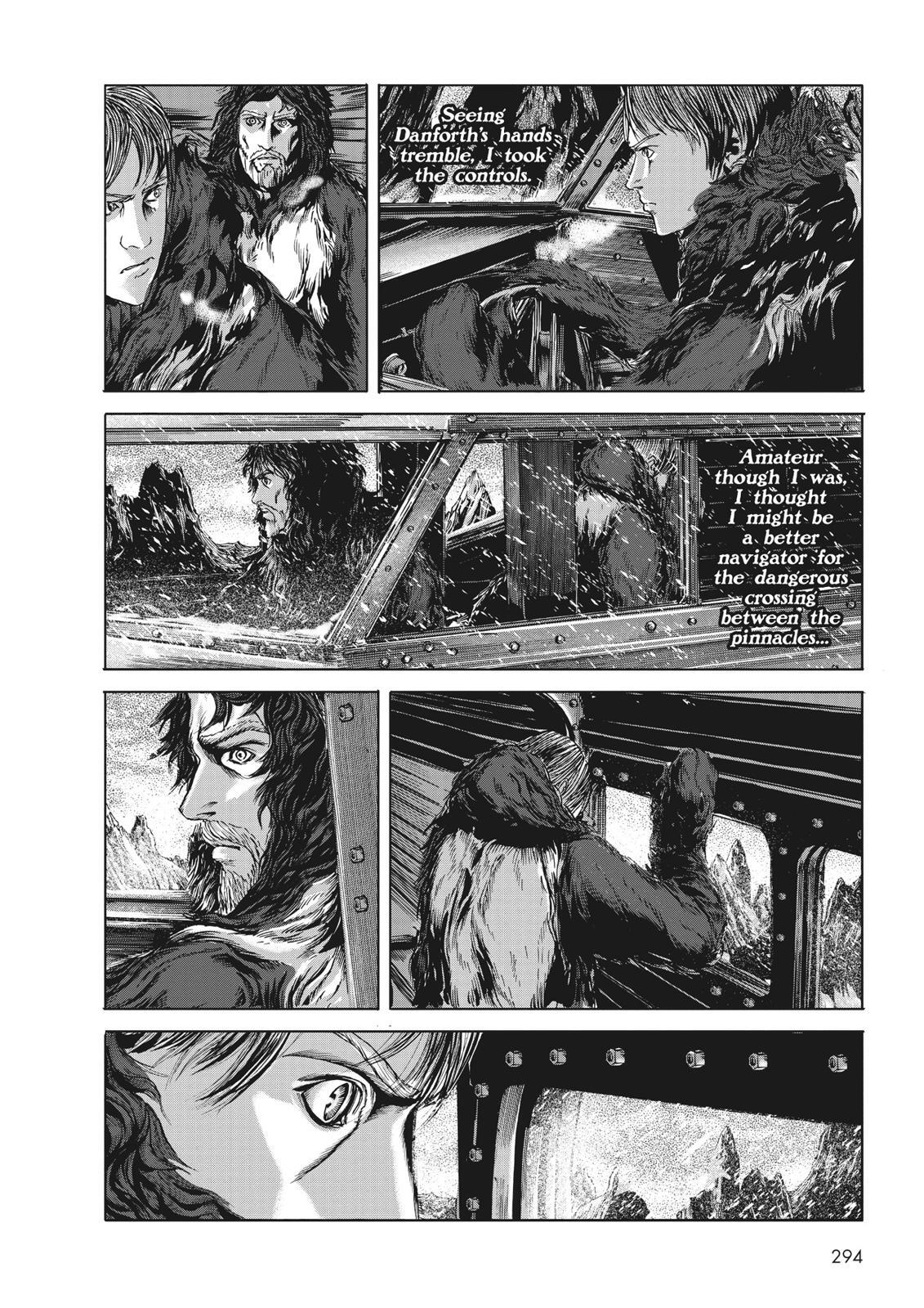 Read H.P. Lovecraft's At the Mountains of Madness Manga Online
