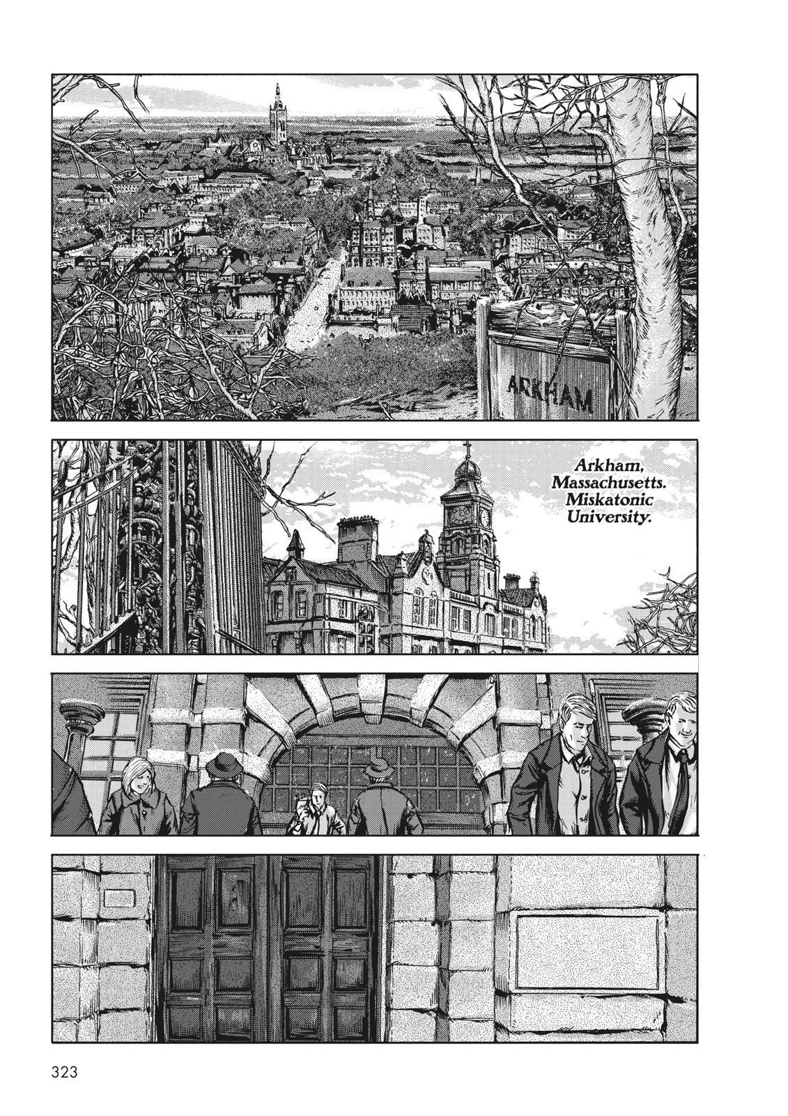 Read H.P. Lovecraft's At the Mountains of Madness Manga Online