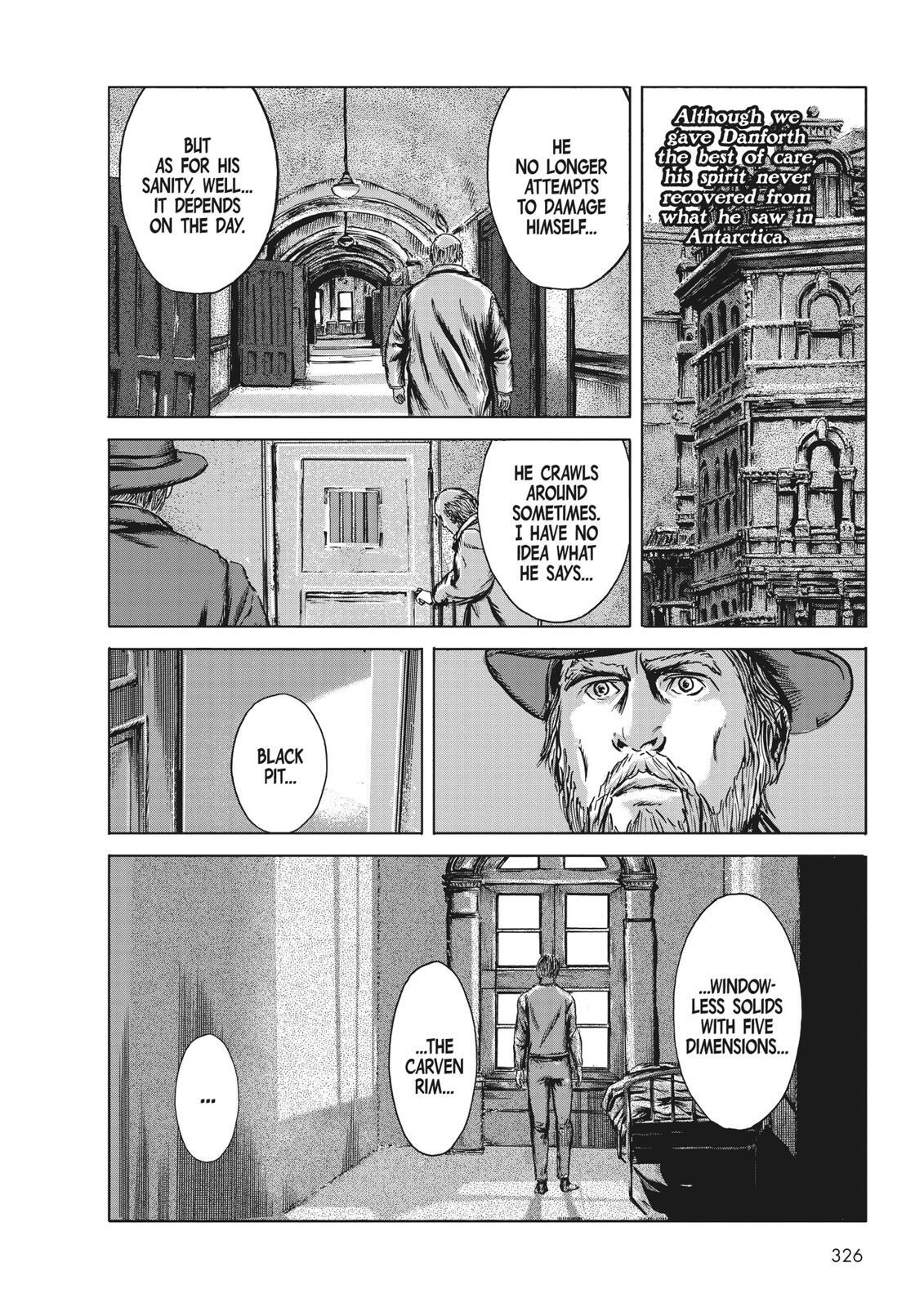 Read H.P. Lovecraft's At the Mountains of Madness Manga Online