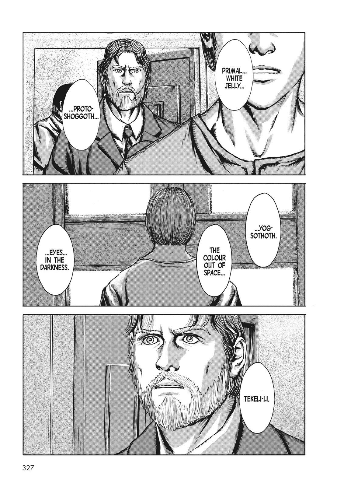 Read H.P. Lovecraft's At the Mountains of Madness Manga Online