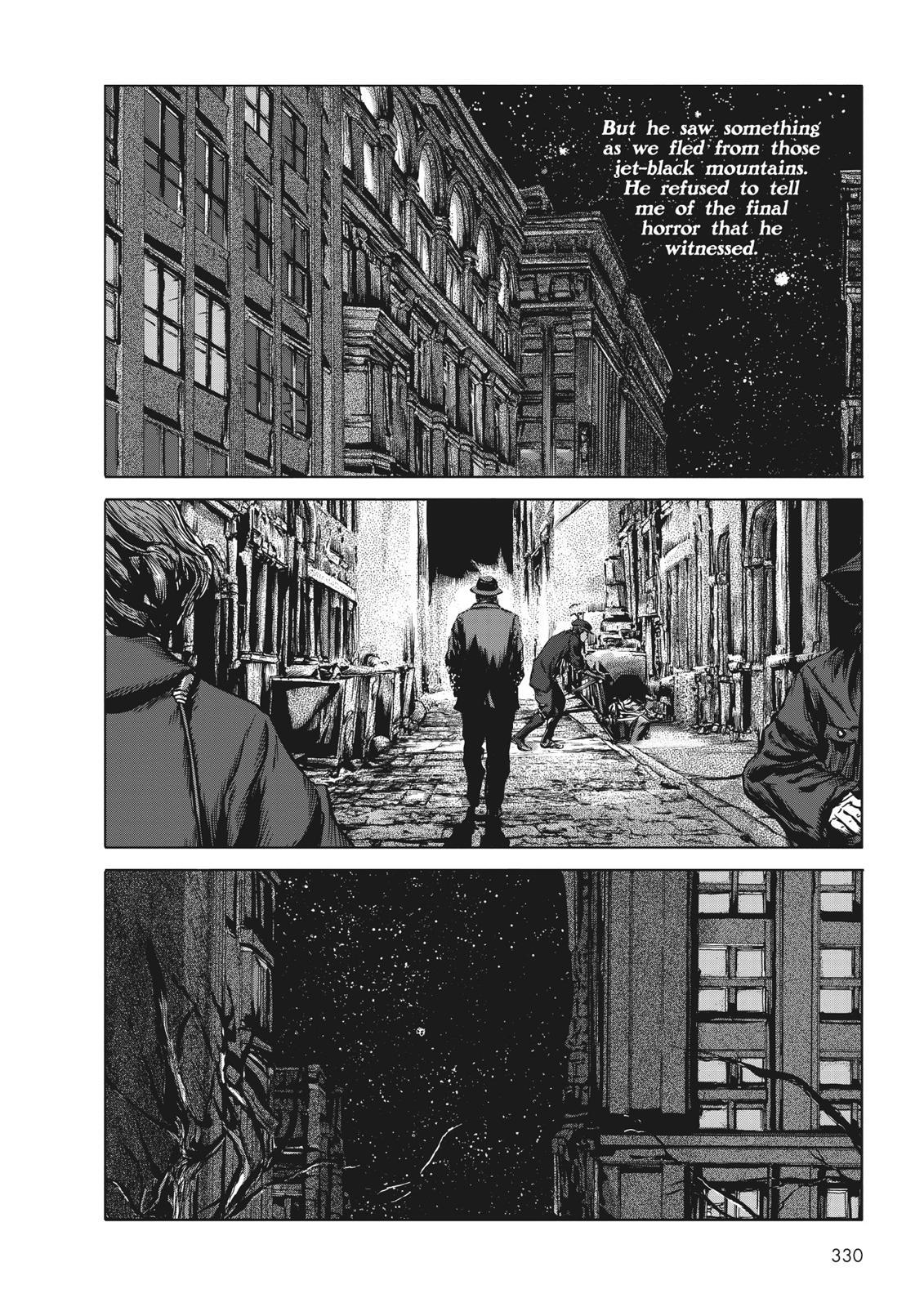 Read H.P. Lovecraft's At the Mountains of Madness Manga Online
