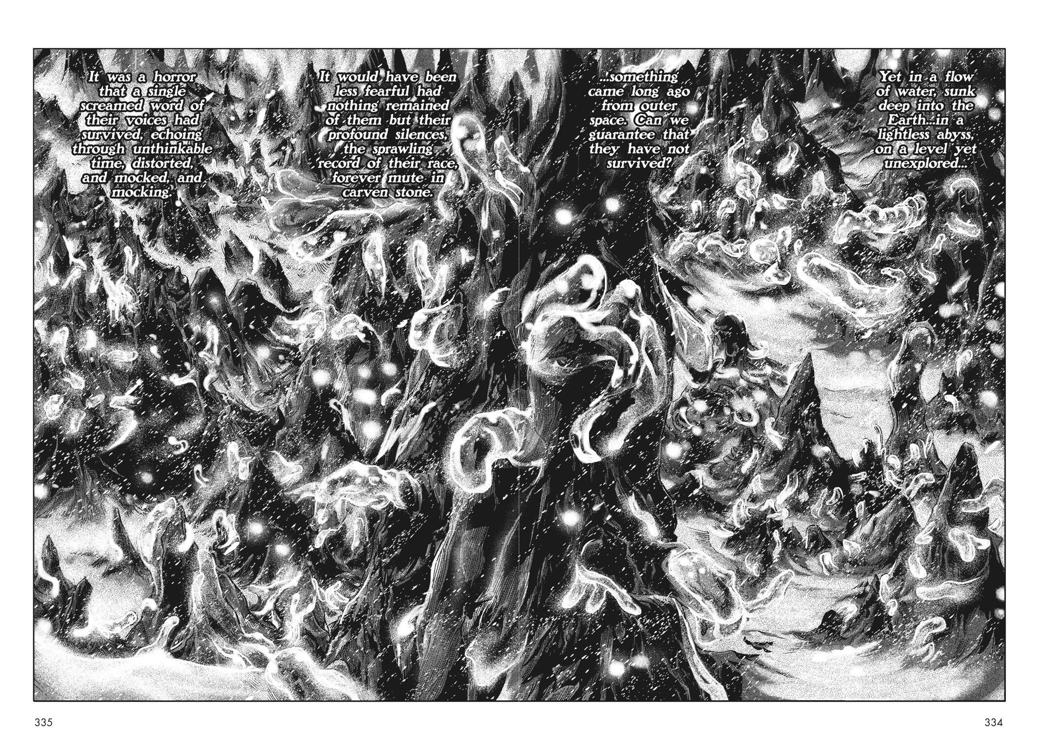 Read H.P. Lovecraft's At the Mountains of Madness Manga Online