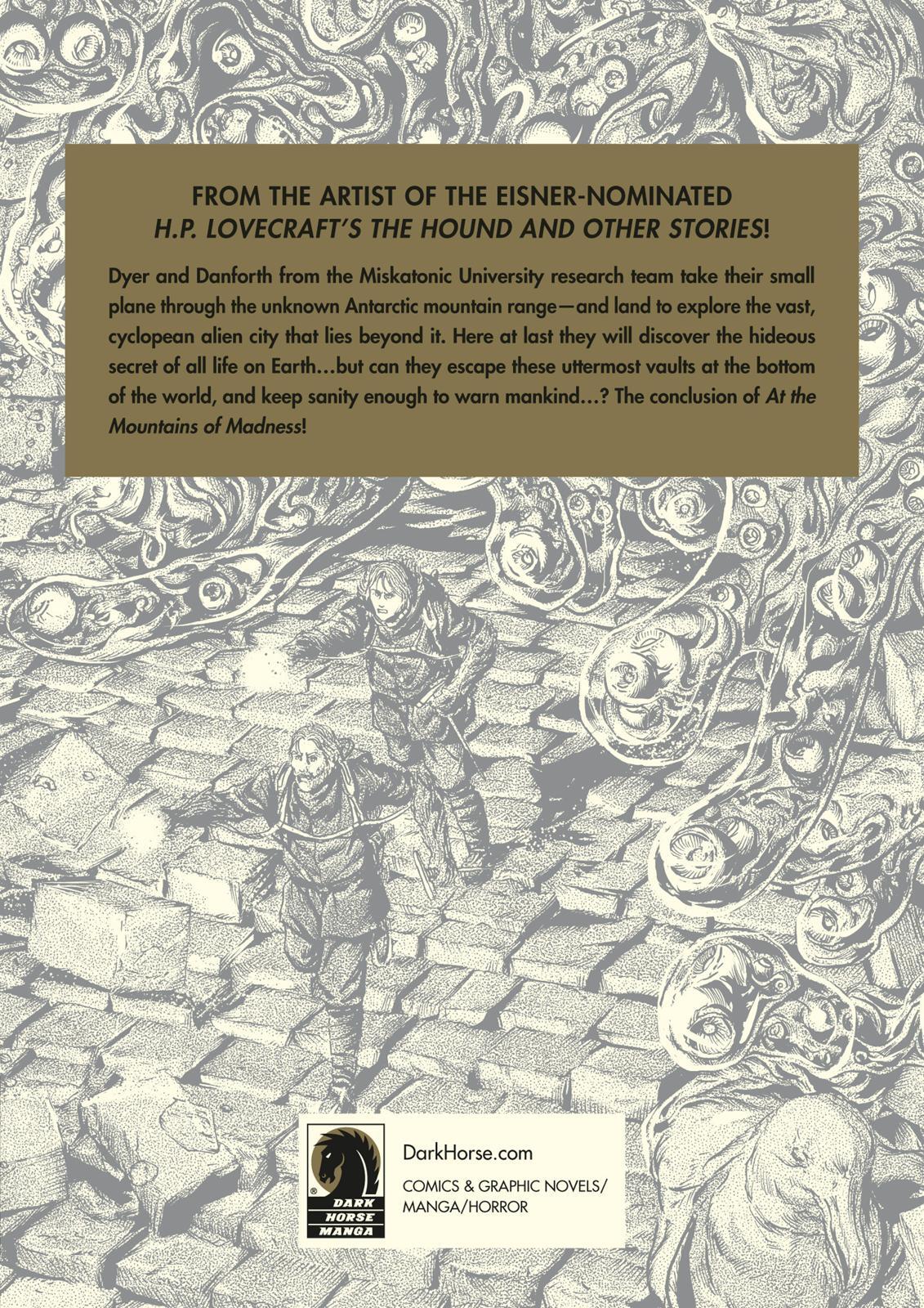Read H.P. Lovecraft's At the Mountains of Madness Manga Online