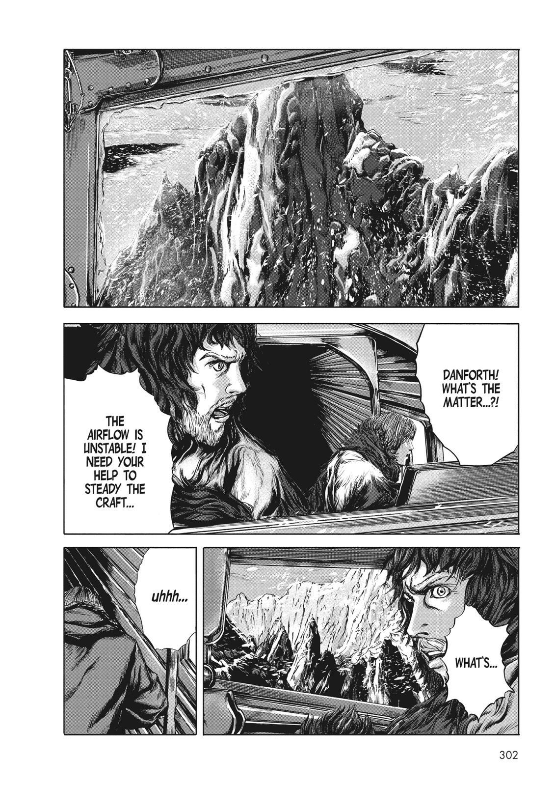 Read H.P. Lovecraft's At the Mountains of Madness Manga Online