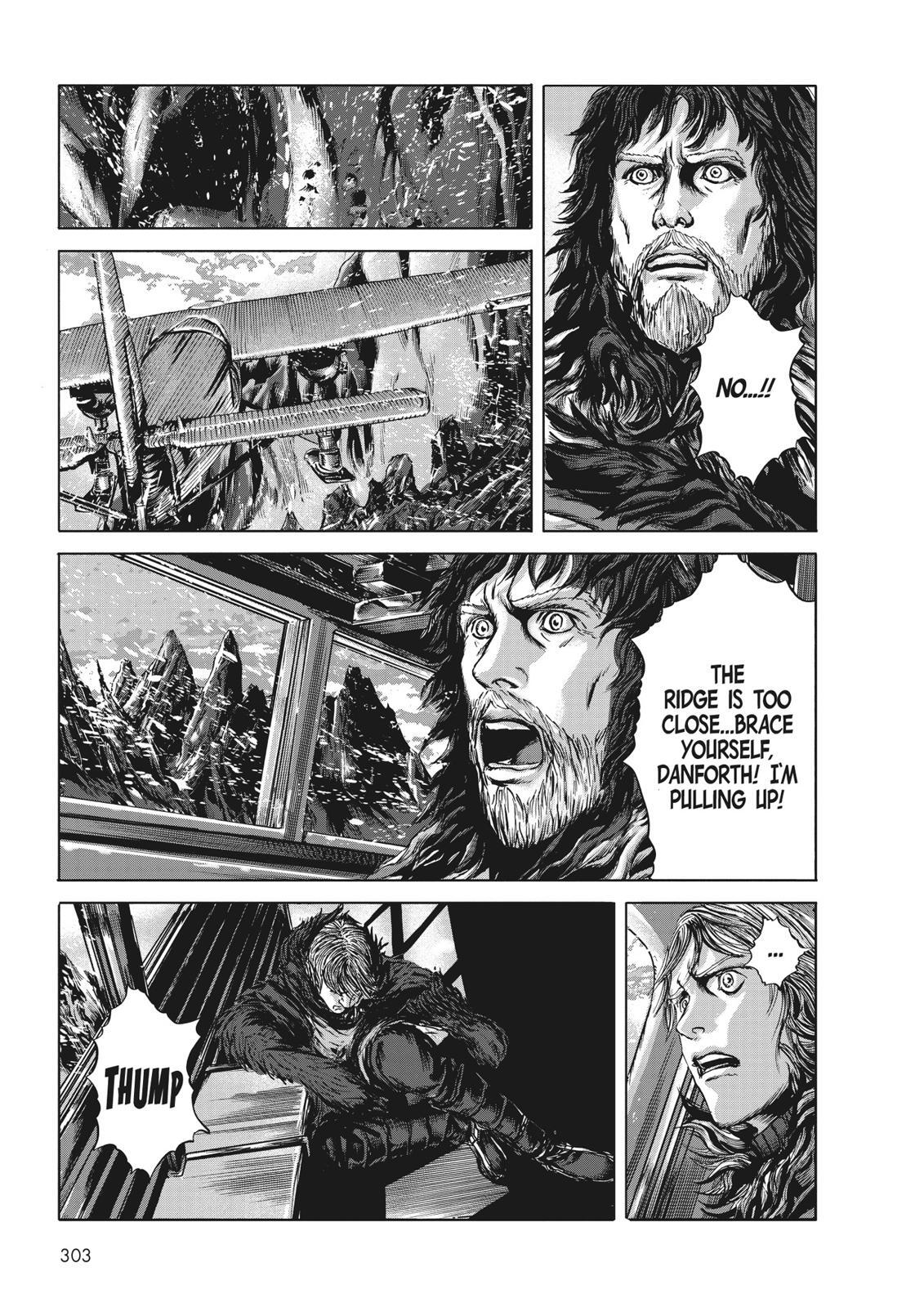 Read H.P. Lovecraft's At the Mountains of Madness Manga Online