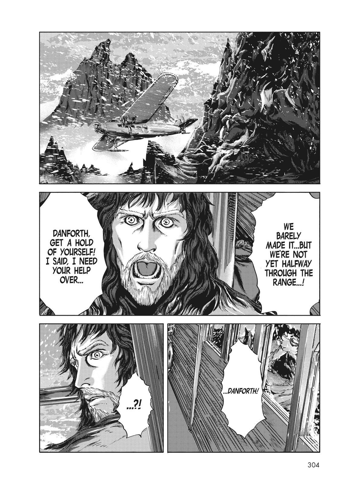 Read H.P. Lovecraft's At the Mountains of Madness Manga Online