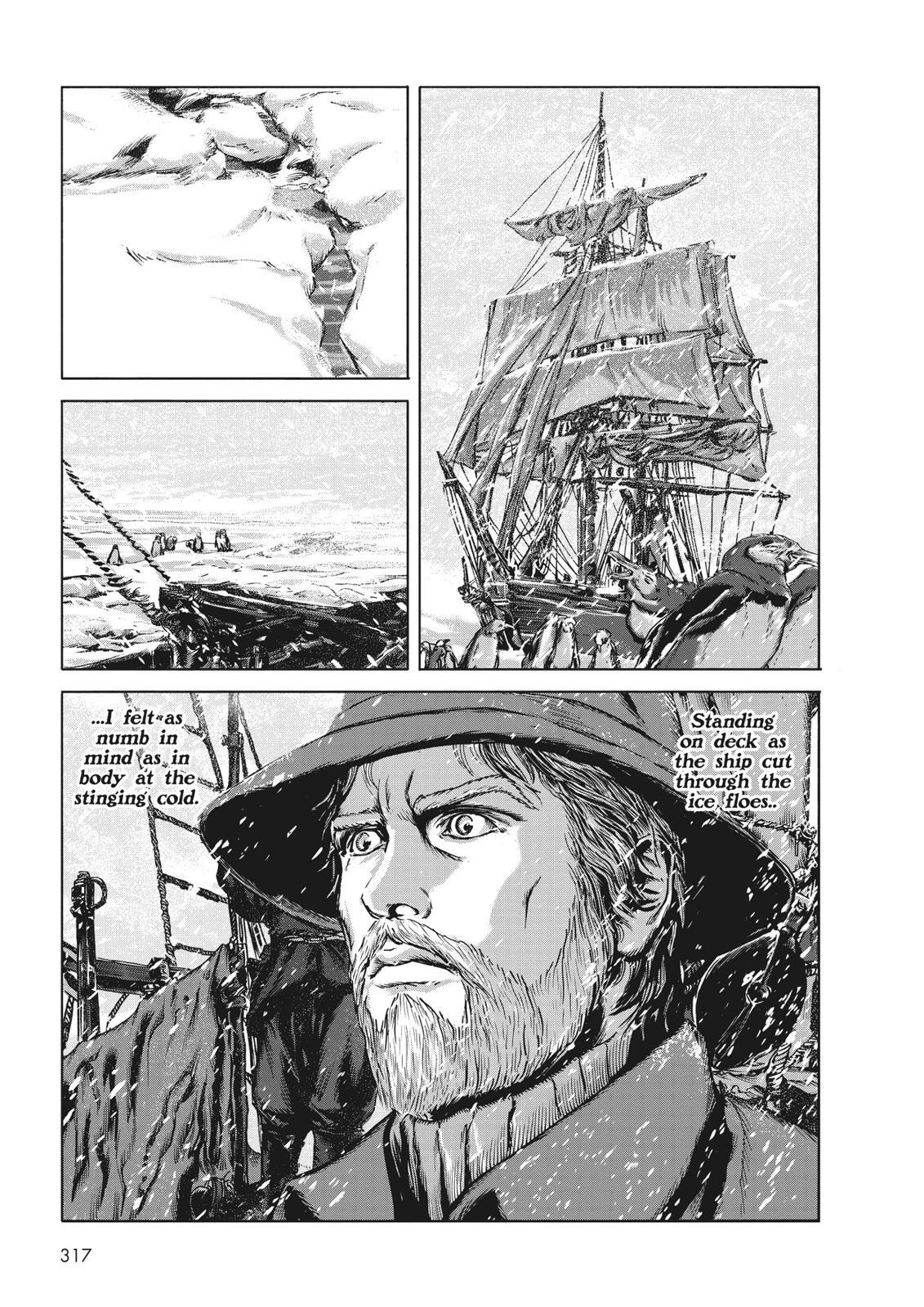 Read H.P. Lovecraft's At the Mountains of Madness Manga Online