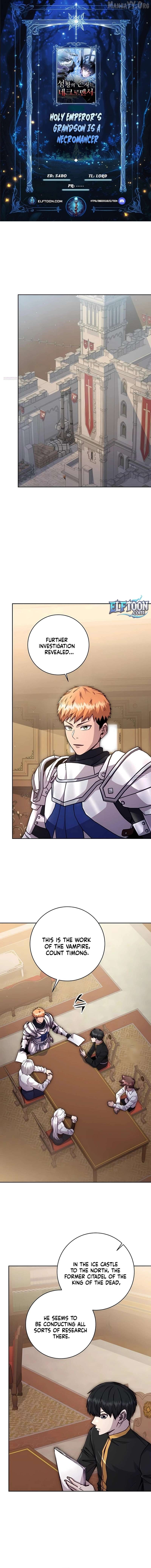 Read HOLY EMPEROR’S GRANDSON IS A NECROMANCER Manga Online