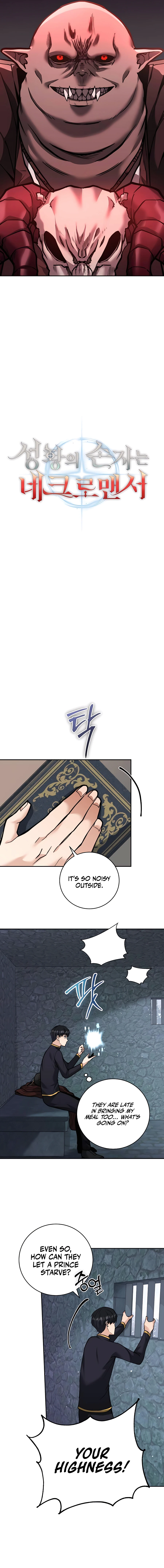 Read HOLY EMPEROR’S GRANDSON IS A NECROMANCER Manga Online