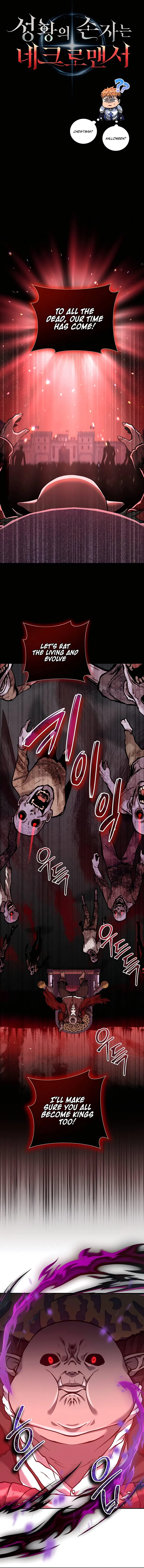 Read HOLY EMPEROR’S GRANDSON IS A NECROMANCER Manga Online