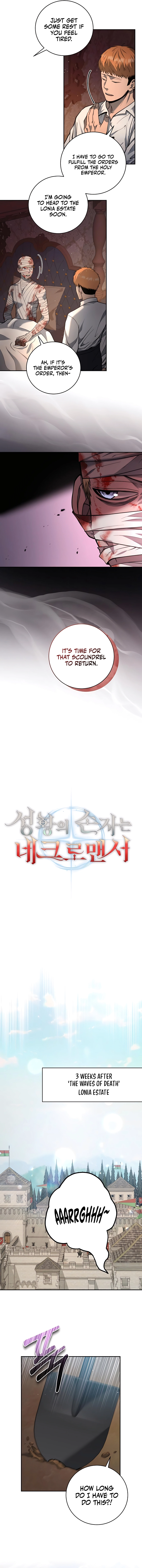 Read HOLY EMPEROR’S GRANDSON IS A NECROMANCER Manga Online