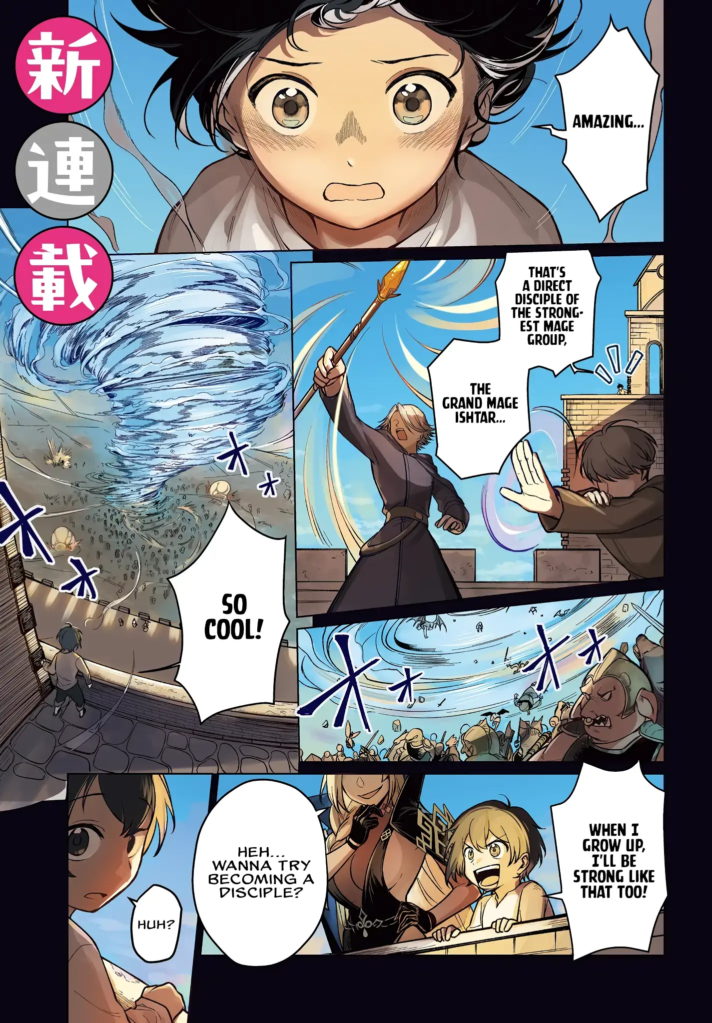 Read Habatake Majutsu Sekai no Shitei Tachi! Manga Online