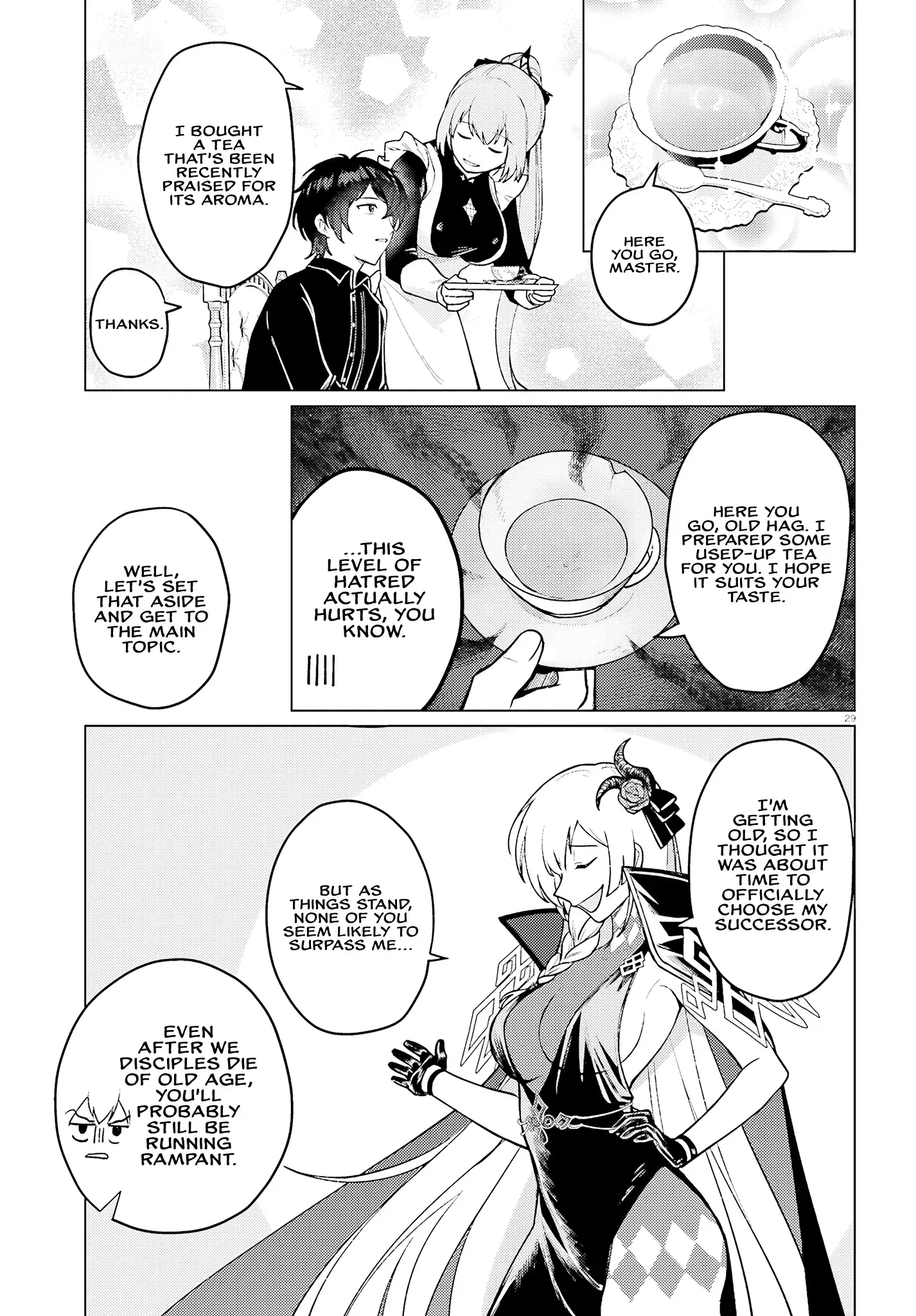 Read Habatake Majutsu Sekai no Shitei Tachi! Manga Online