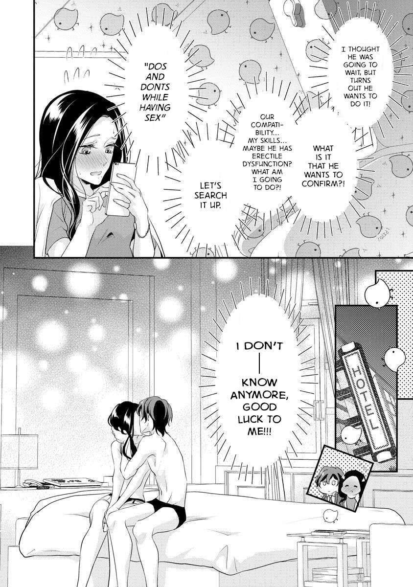 Read Hagukumi Ai wa Maiban Komame ni ~Toshishita Kareshi no Totsu Seichou Kiroku~ Manga Online