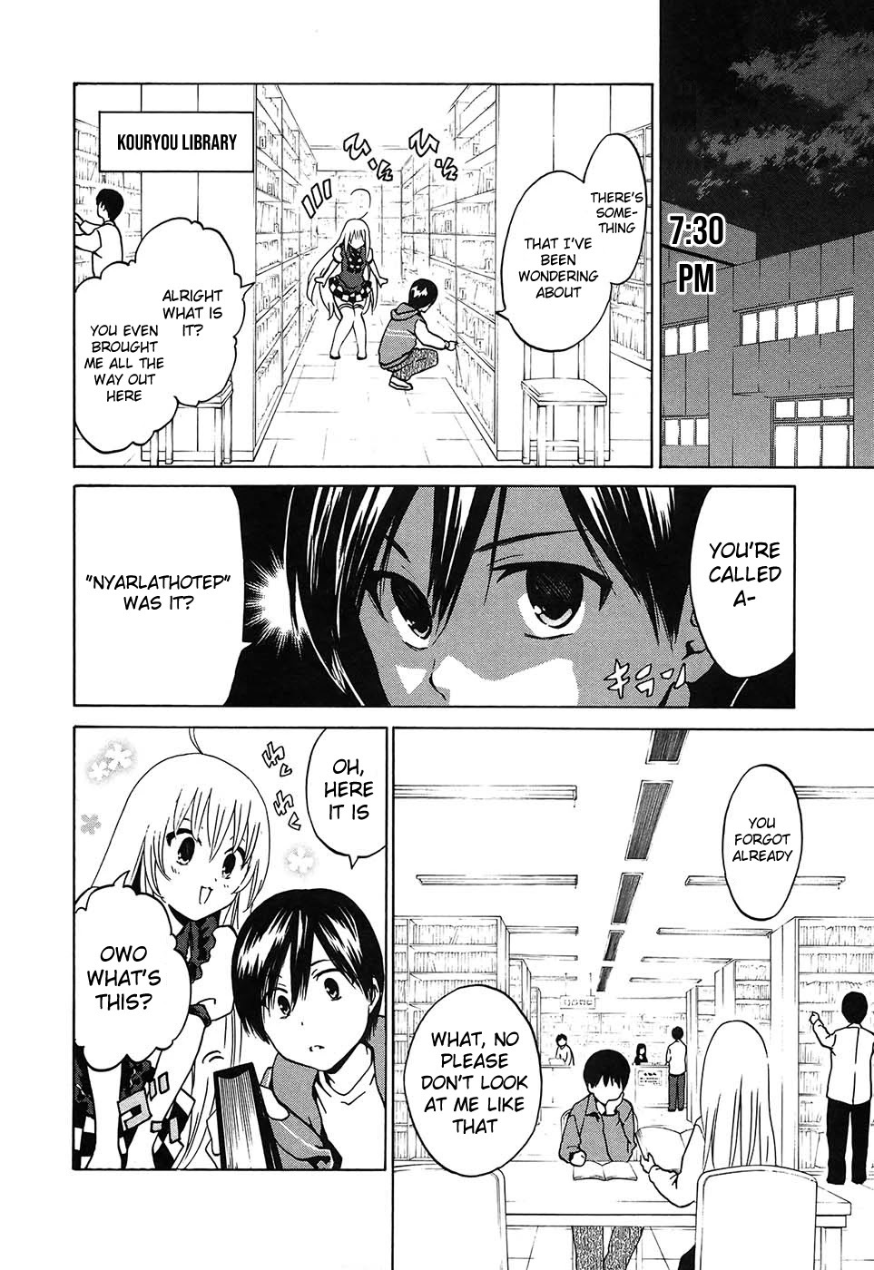 Read Haiyore! Nyaruko-san Manga Online