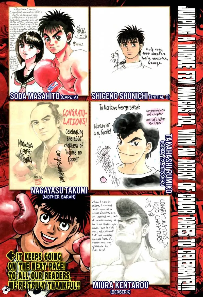 Read Hajime No Ippo Manga Online
