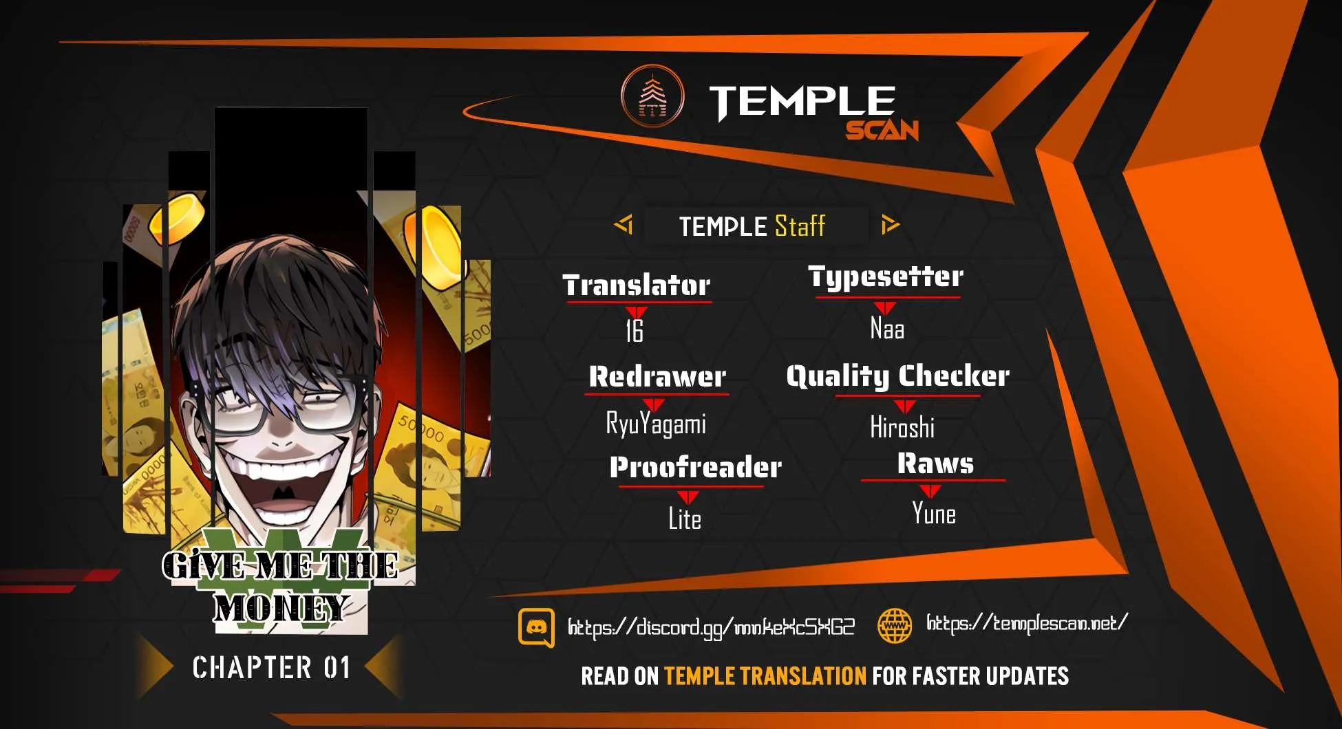 Read Hand Over the Money Manga Online