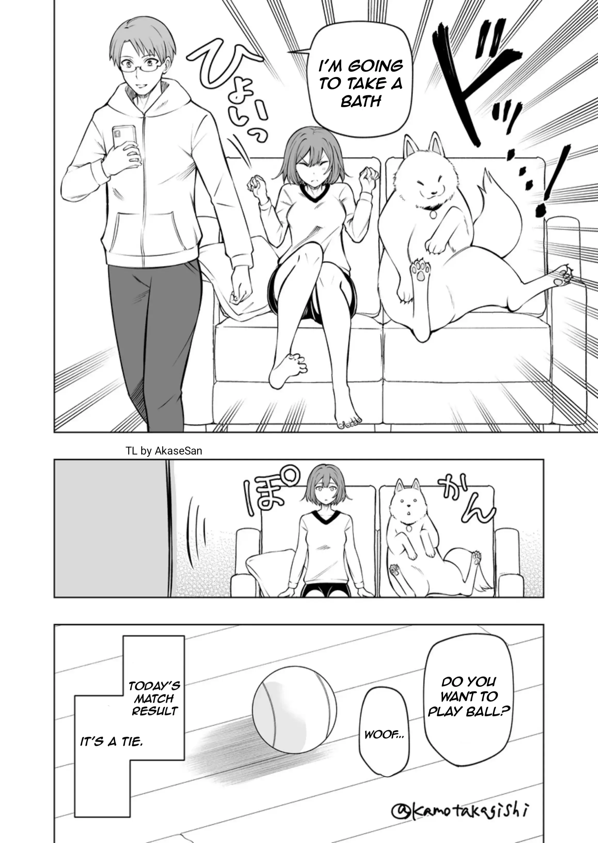 Read Hariau Tsuma to Inu Manga Online