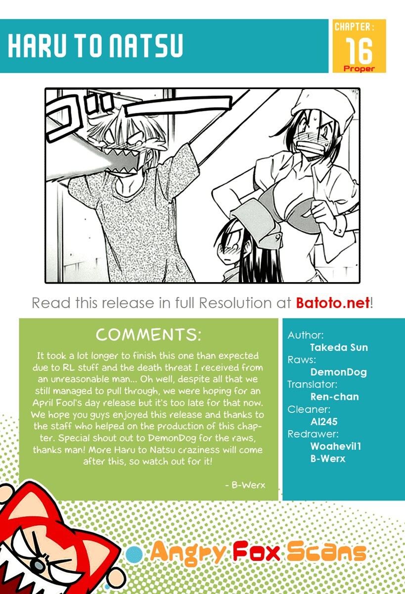 Read Haru to Natsu Manga Online