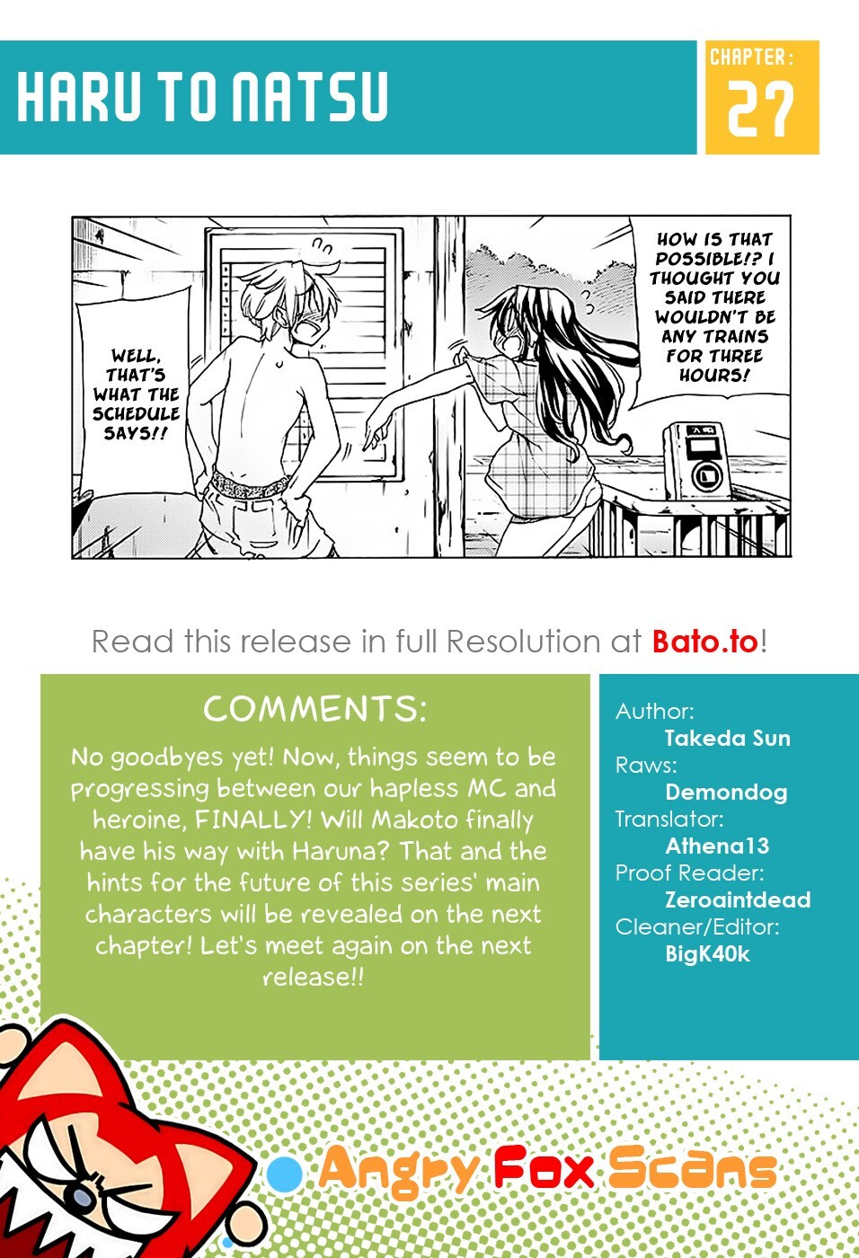 Read Haru to Natsu Manga Online