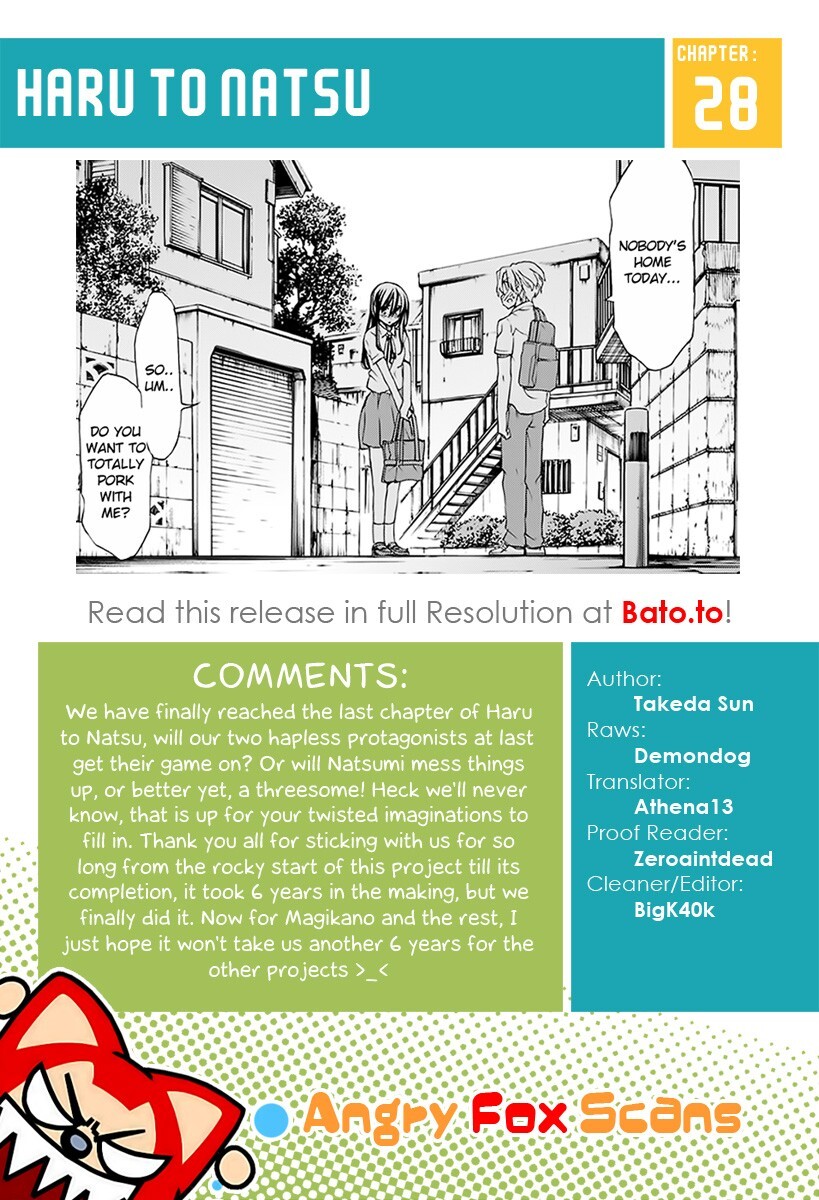 Read Haru to Natsu Manga Online