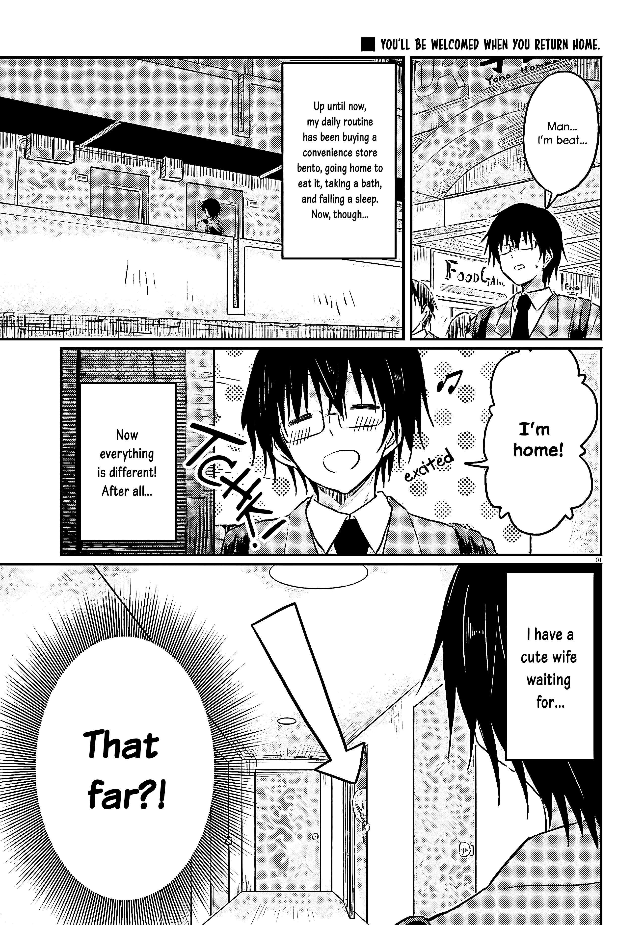 Read Hazukashigariya no Tsuma to Shinkon Seikatsu Hajimemashita Manga Online