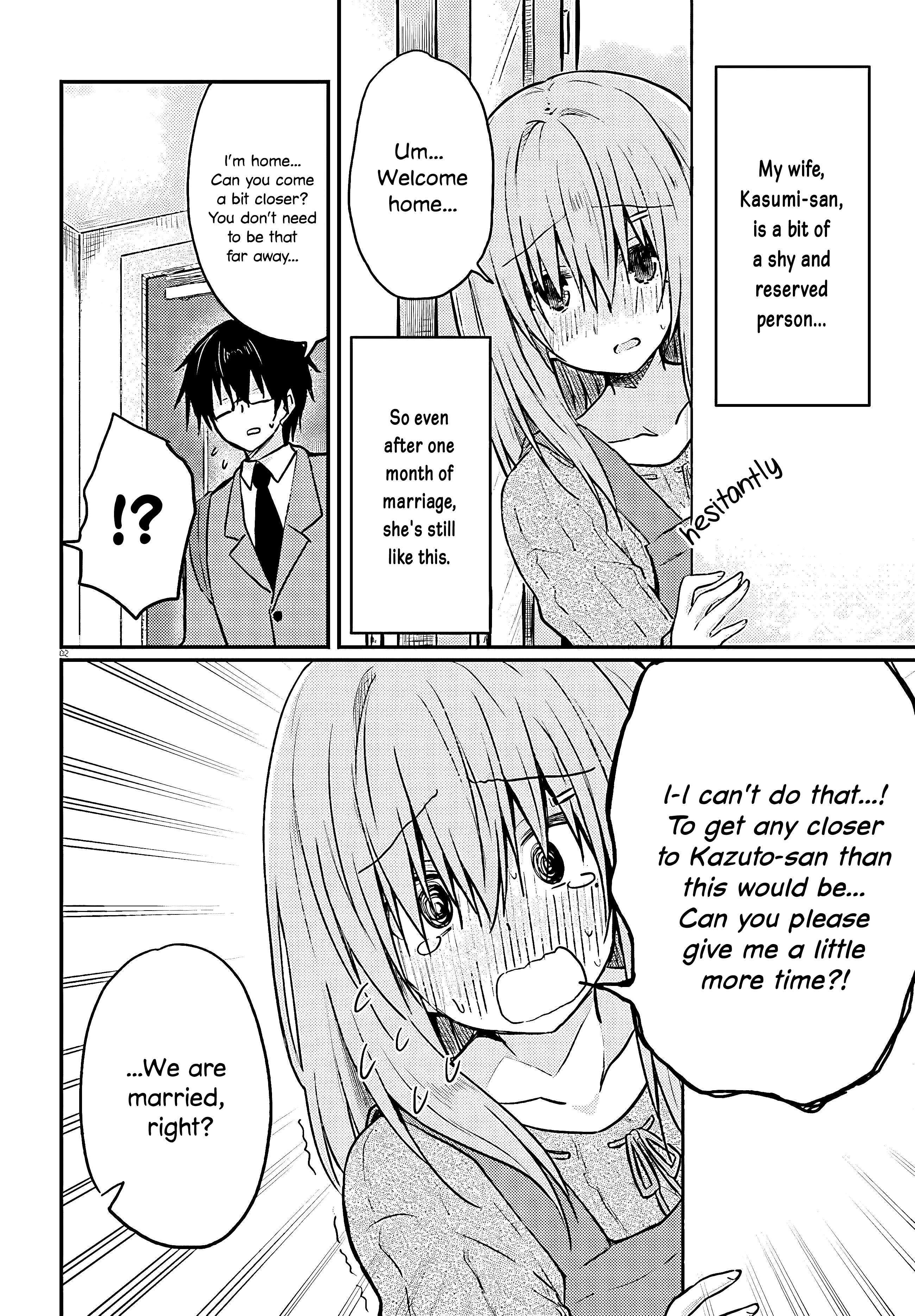 Read Hazukashigariya no Tsuma to Shinkon Seikatsu Hajimemashita Manga Online