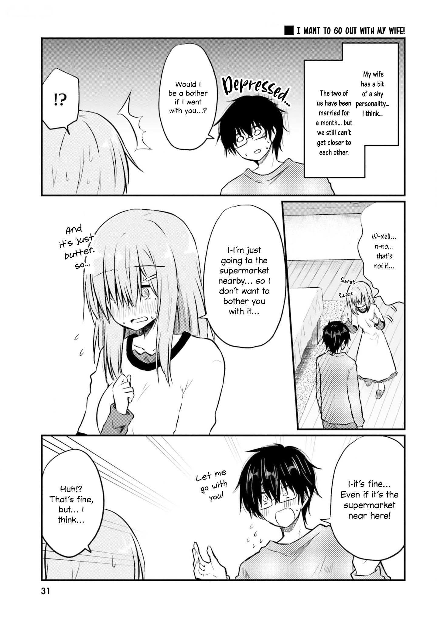 Read Hazukashigariya no Tsuma to Shinkon Seikatsu Hajimemashita Manga Online