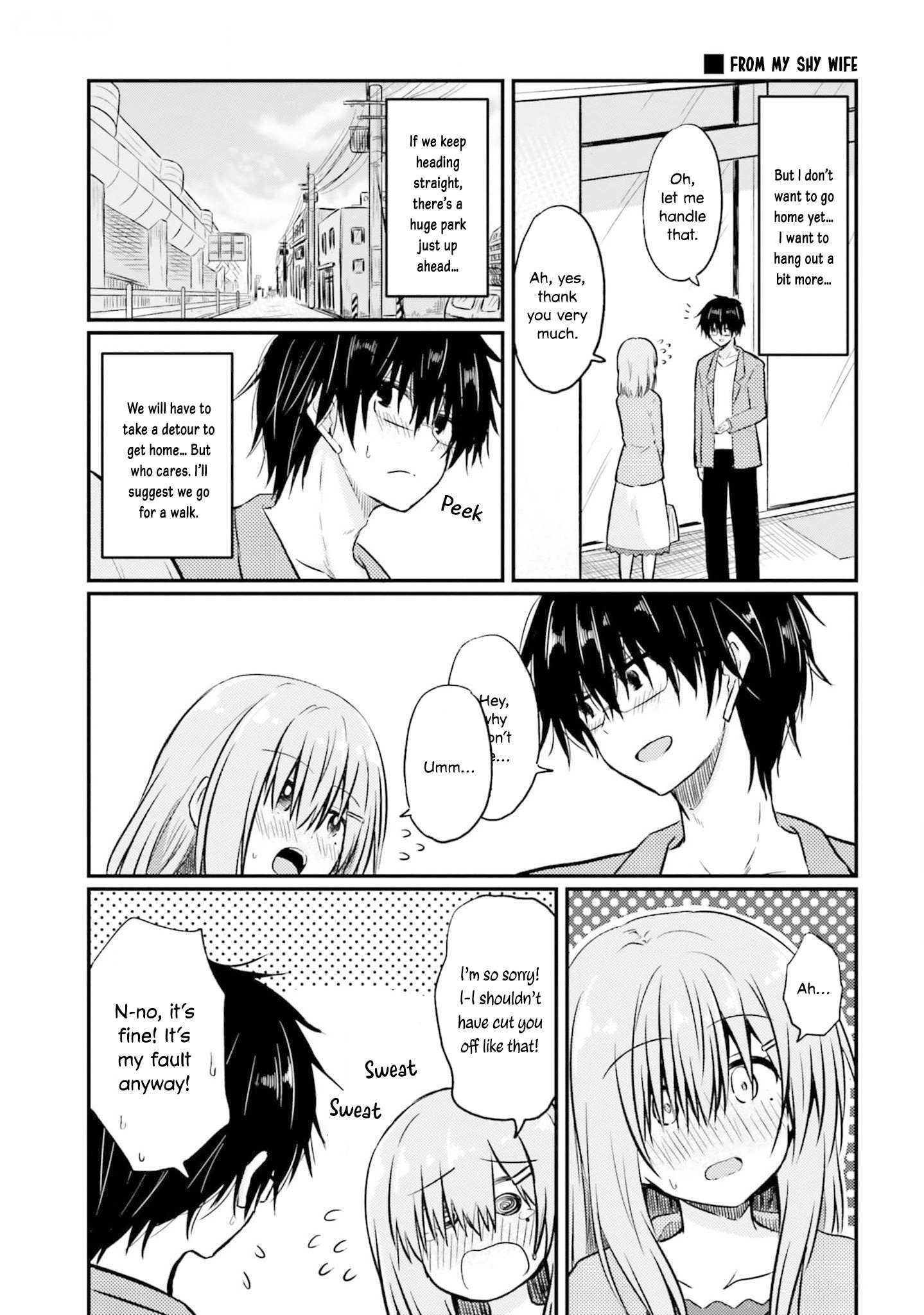 Read Hazukashigariya no Tsuma to Shinkon Seikatsu Hajimemashita Manga Online