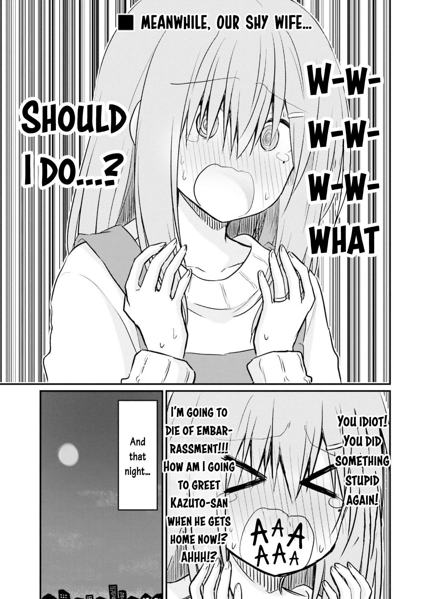 Read Hazukashigariya no Tsuma to Shinkon Seikatsu Hajimemashita Manga Online