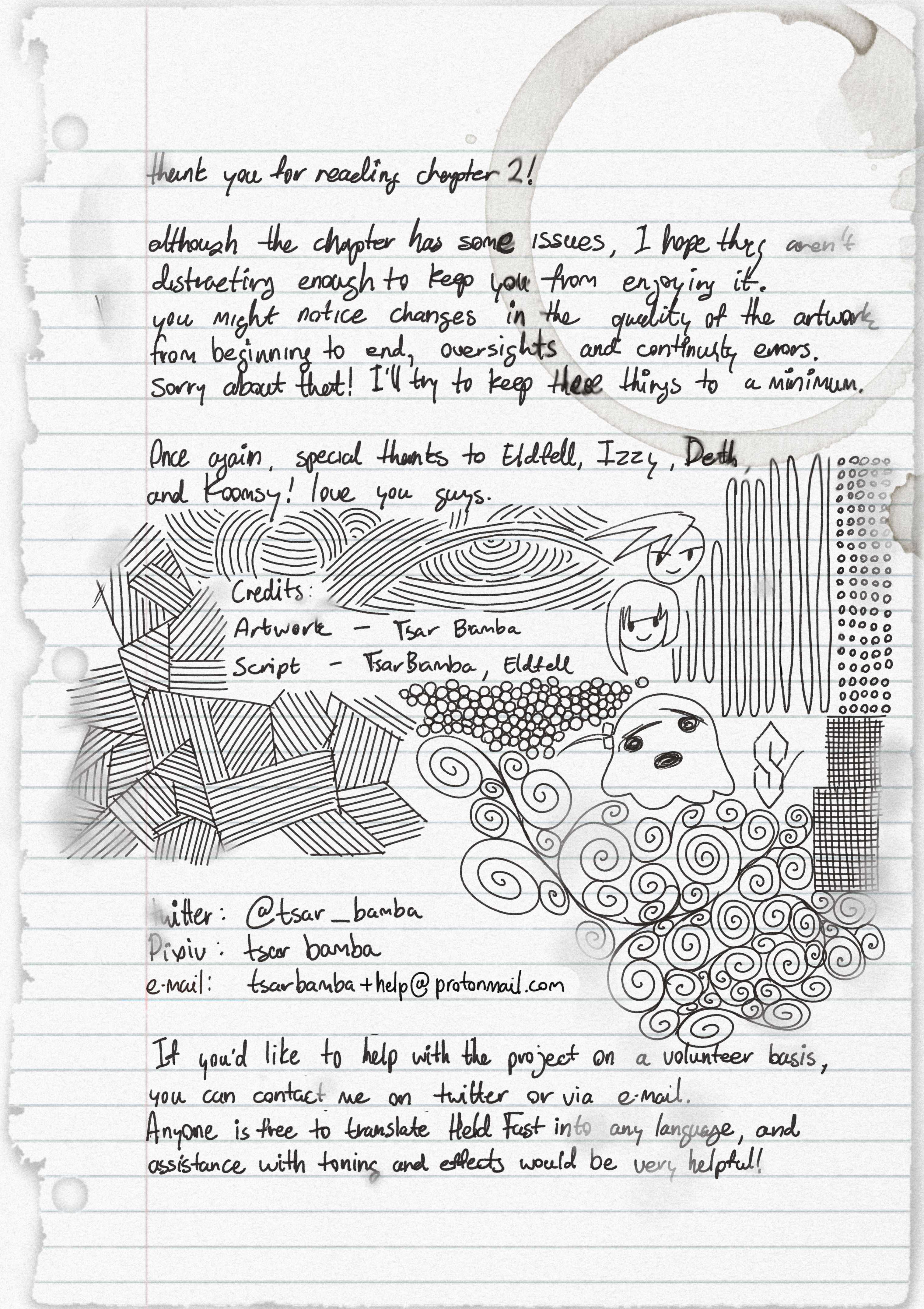 Read Held Fast Manga Online