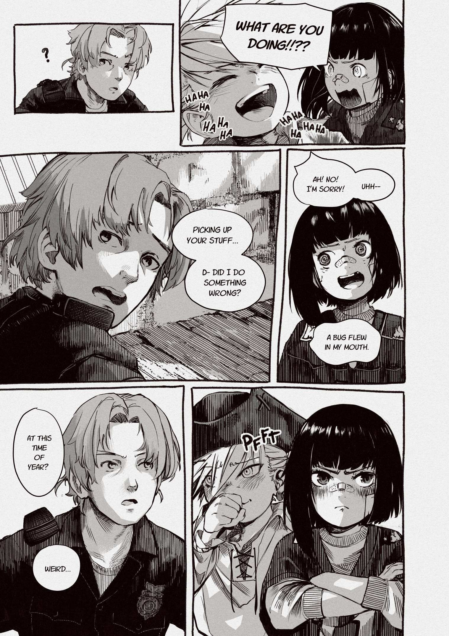 Read Held Fast Manga Online