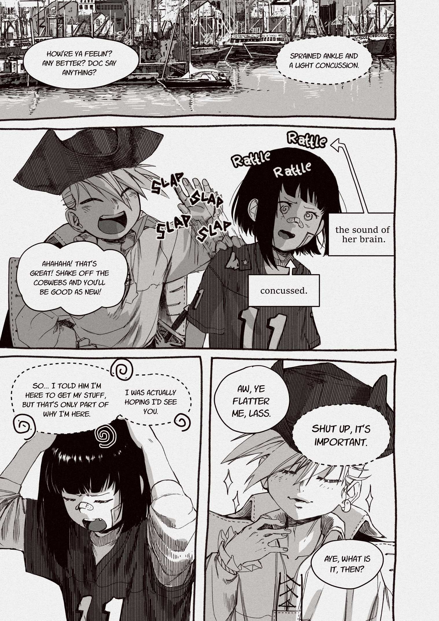 Read Held Fast Manga Online