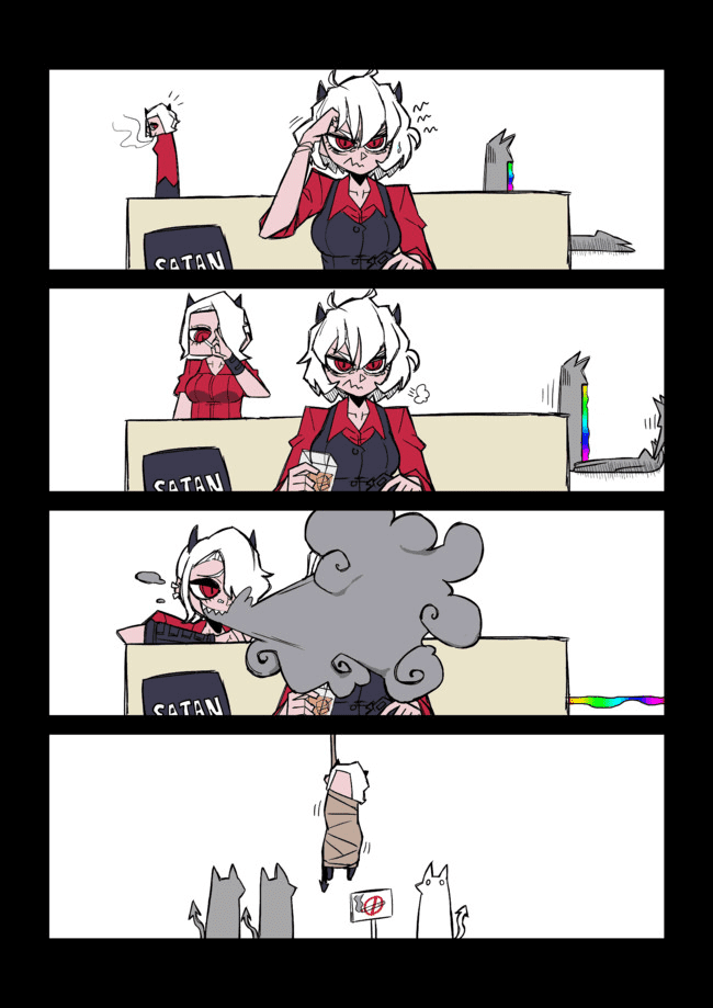 Read Helltaker 4-koma Manga Online