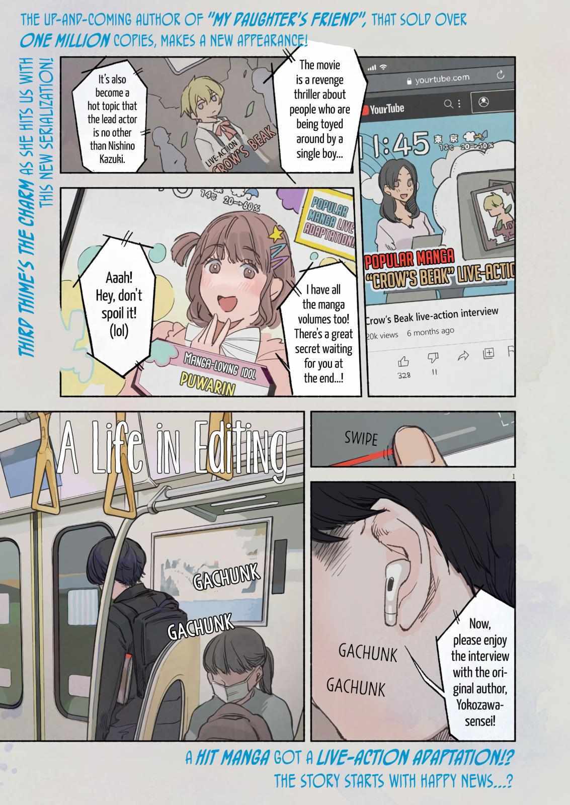 Read Henshuu no Isshou Manga Online