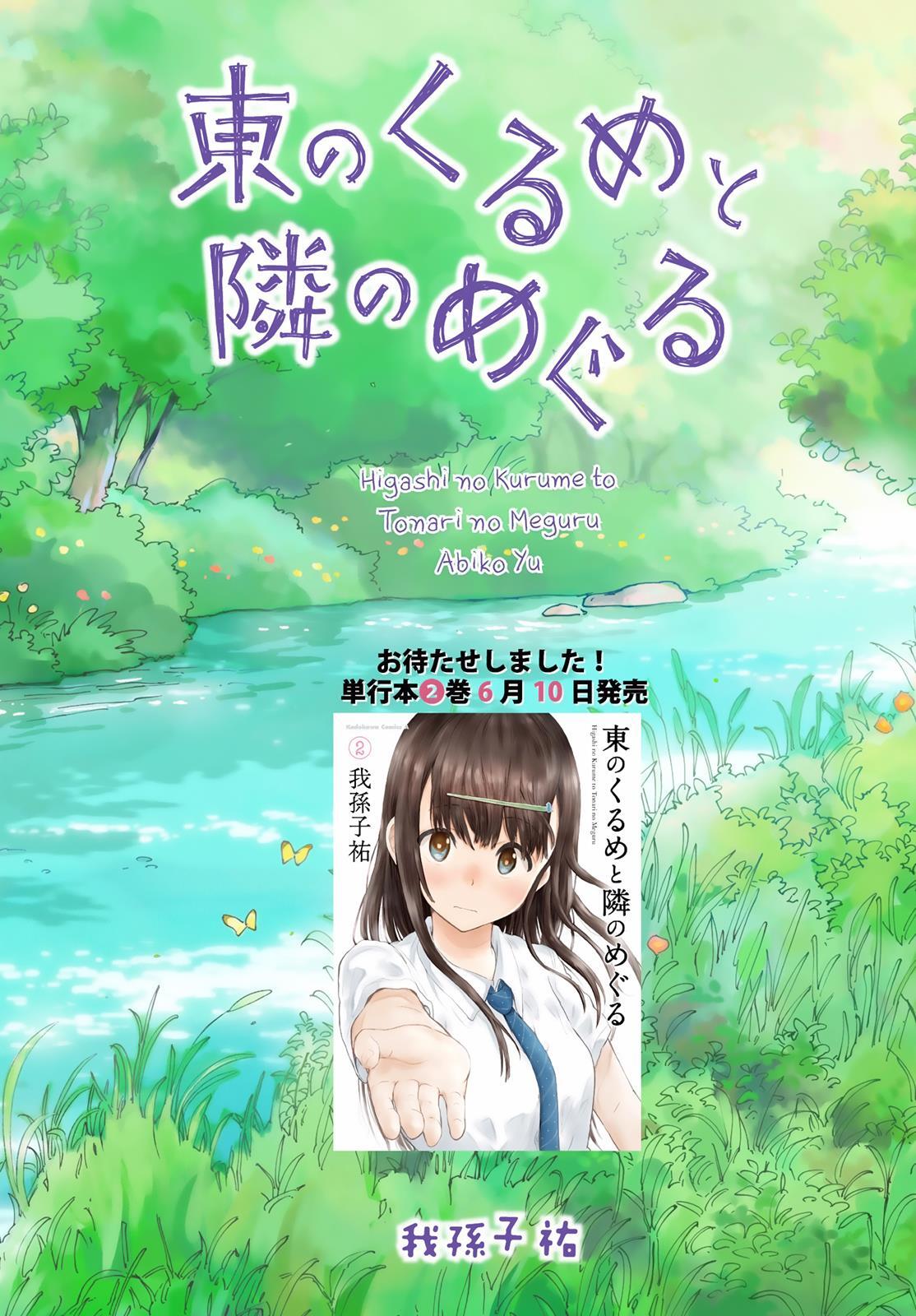Read Higashi no Kurume to Tonari no Meguru Manga Online