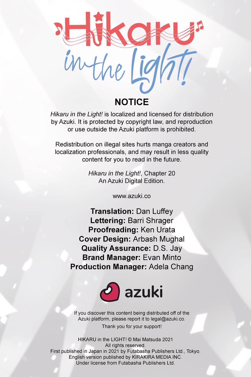 Read Hikaru in the Light! Manga Online
