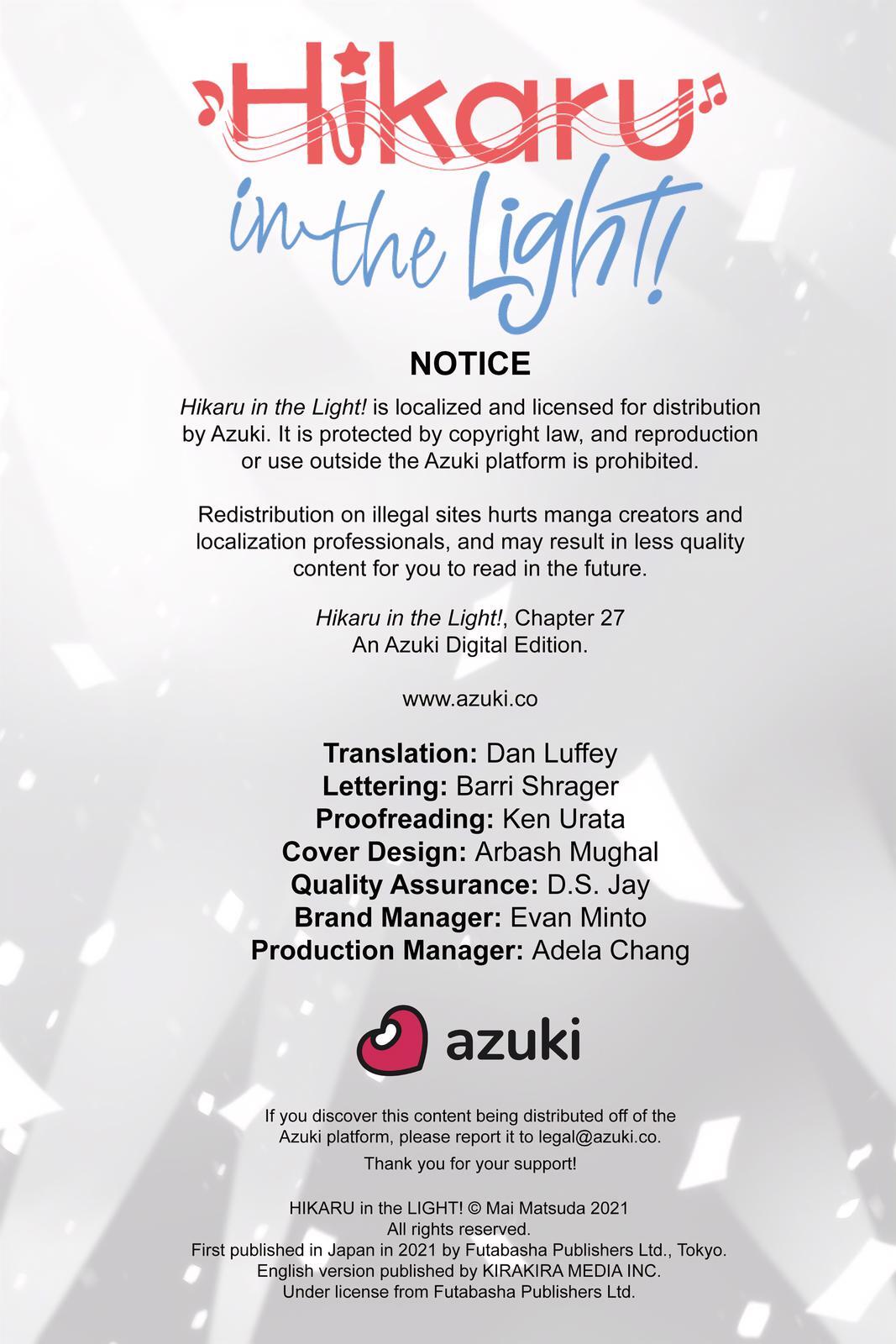 Read Hikaru in the Light! Manga Online