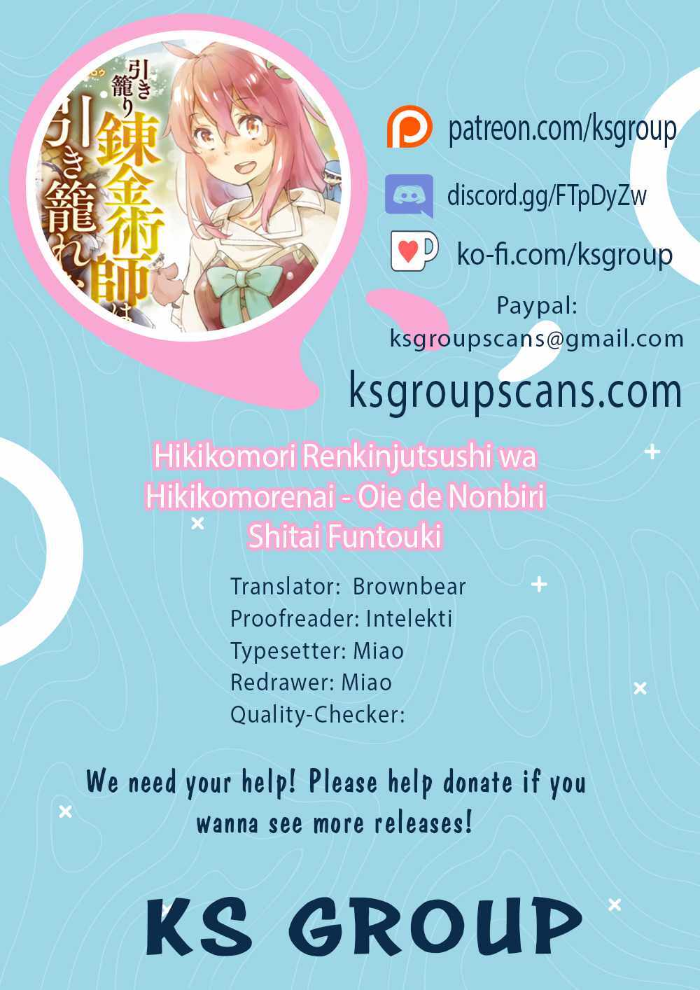 Read Hikikomori Renkinjutsushi wa Hikikomorenai - Oie de Nonbiri Shitai Funtouki Manga Online