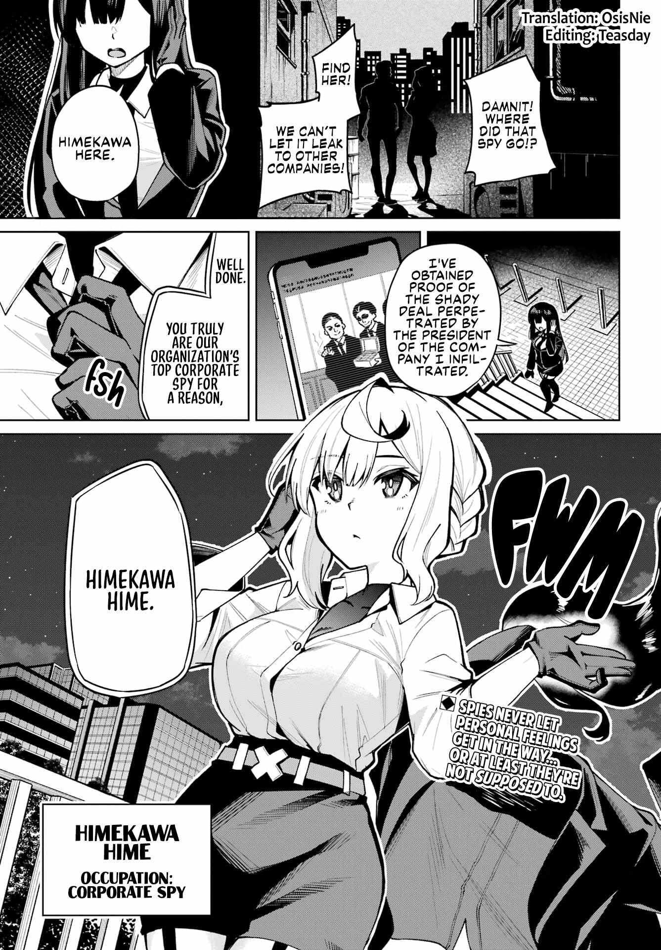 Read Himekawa-san Seeks Out His Secrets Manga Online