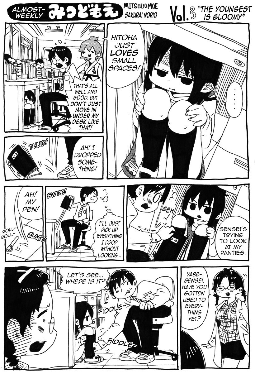 Read Hobo Shuukan Mitsudomoe Manga Online