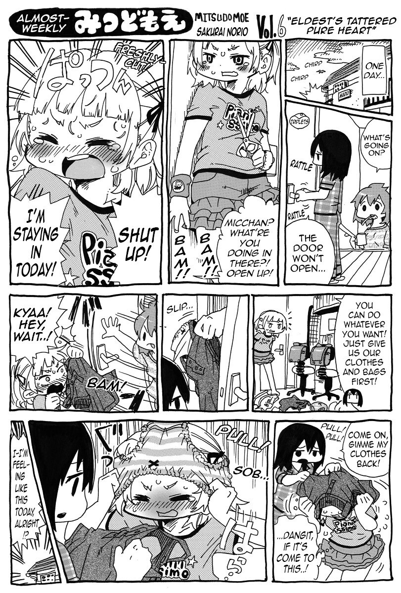 Read Hobo Shuukan Mitsudomoe Manga Online