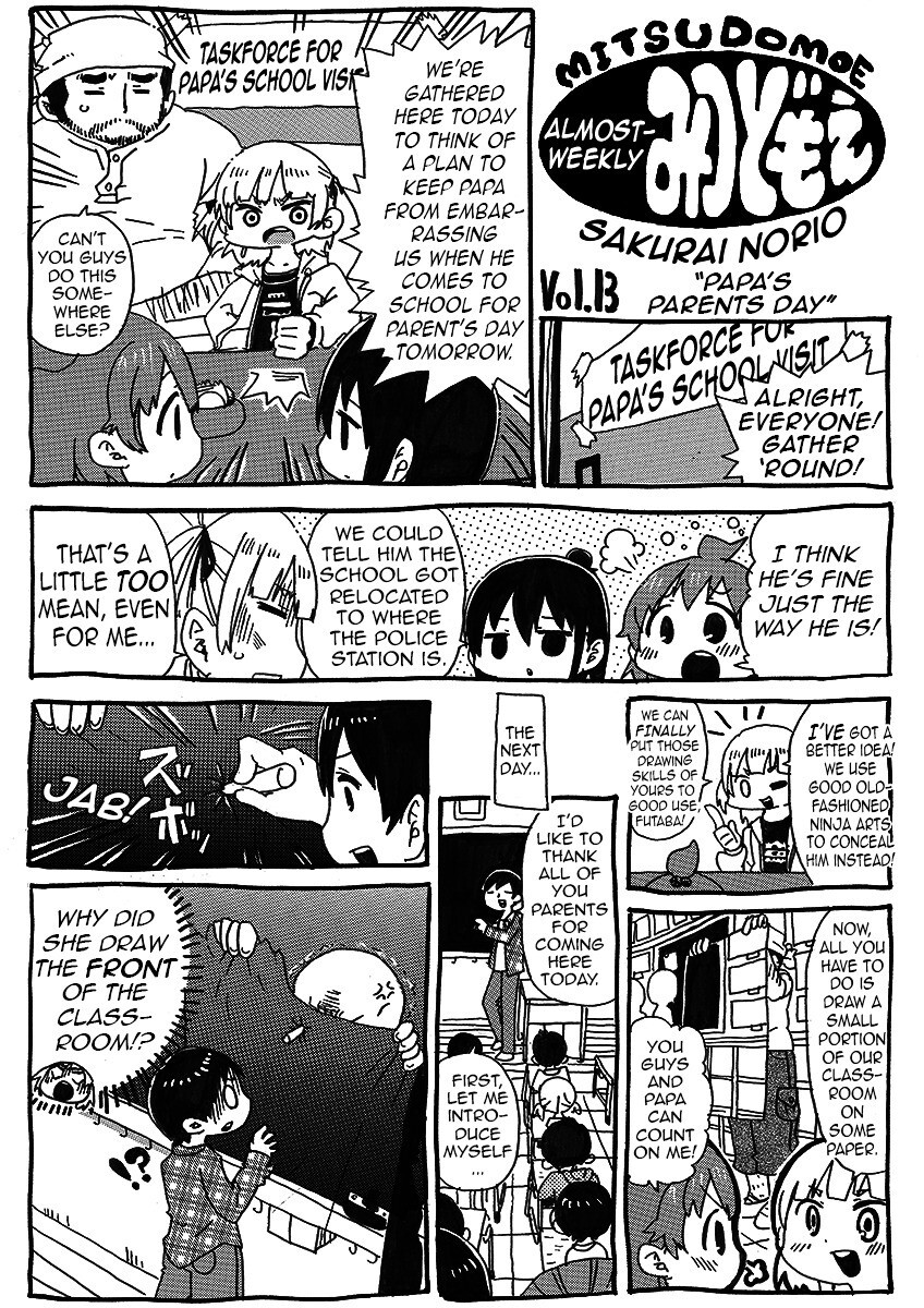 Read Hobo Shuukan Mitsudomoe Manga Online