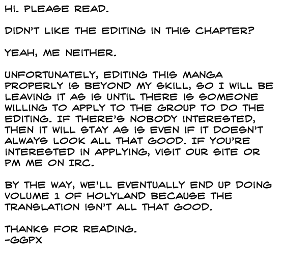 Read Holyland Manga Online