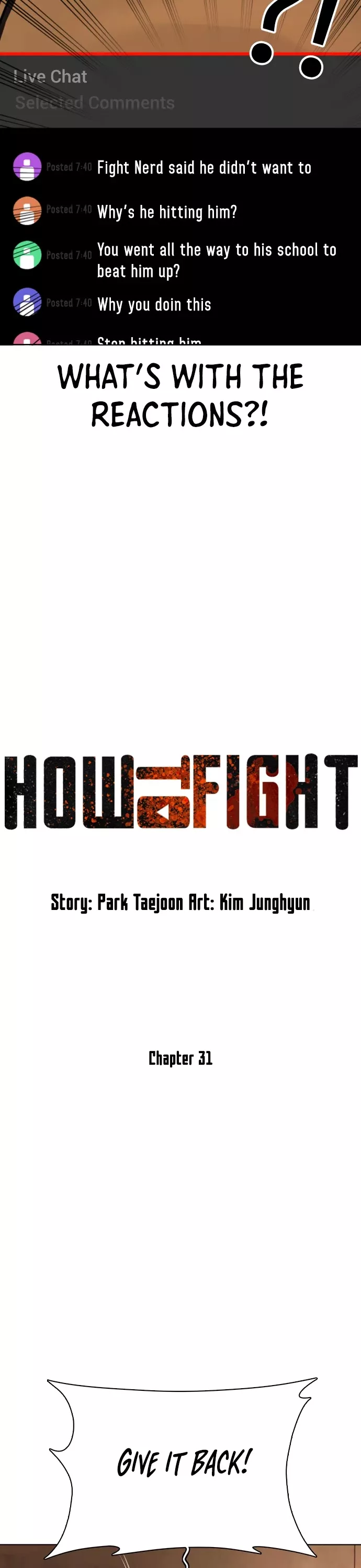 Read How to Fight Manga Online